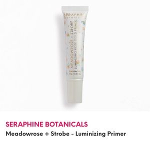 Seraphine Botanicals Meadowrose + Strobe Luminizing Primer